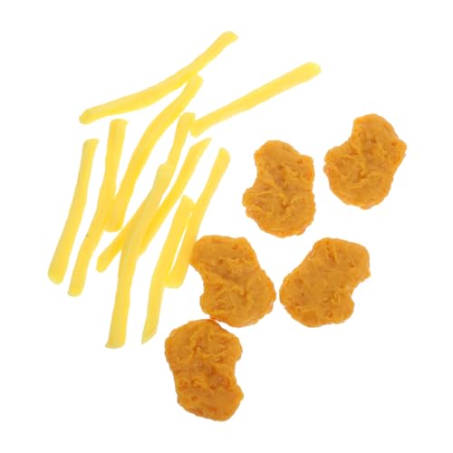 ibasenice Realistische Chicken Nuggets Pommes Frites Modelle 15pcs Rollenspiel Spielzeug Künstliche Lebensmittel Requisiten Für Jungen Und Mädchen PVC ibasenice Realistische Chicken Nuggets Pommes Frites Modelle 15pcs Rollenspiel Spielzeug Künstliche Lebensmittel Requisiten Für Jungen Und Mädchen PVC von ibasenice