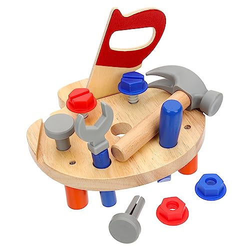 ibasenice Holz-reparaturset Für Kinder Bastelsets Für Kleinkinder Werkbank Kinderspielzeug Simulations-reparaturwerkzeuge Frühes Lernspielzeug ibasenice Holz-reparaturset Für Kinder Bastelsets Für Kleinkinder Werkbank Kinderspielzeug Simulations-reparaturwerkzeuge Frühes Lernspielzeug von ibasenice