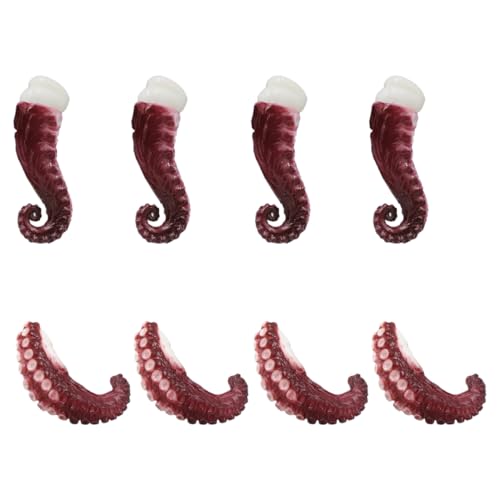 ibasenice 1 Satz Simulierte Oktopus-schnurrhaare Tentakel Meeresfrüchte-Modelle Oktopus Krallen Modelle Künstliche Tintenfischklauen-Modelle Schaufensterdekorationen Kinderspielzeug Rot PVC ibasenice 1 Satz Simulierte Oktopus-schnurrhaare Tentakel Meeresfrüchte-Modelle Oktopus Krallen Modelle Künstliche Tintenfischklauen-Modelle Schaufensterdekorationen Kinderspielzeug Rot PVC von ibasenice