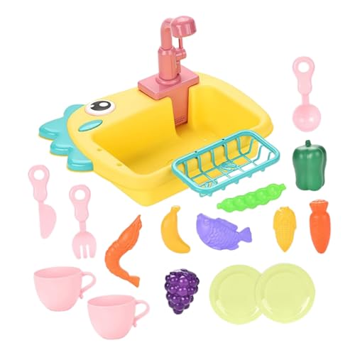 ibasenice Elektrisches Küchenspülen-spielzeugset Für Jungen Und Mädchen Rollenspiel-spüle Fließendes Wasserspielzeug Für Kleinkinder ibasenice Elektrisches Küchenspülen-spielzeugset Für Jungen Und Mädchen Rollenspiel-spüle Fließendes Wasserspielzeug Für Kleinkinder von ibasenice