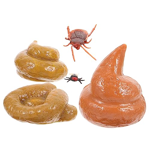 ibasenice 1 Satz Simulierter Hocker Realistische Gefälschte Poop- Party- Partygeschenke Zum Kotwerfen Fälschen Plastik von ibasenice