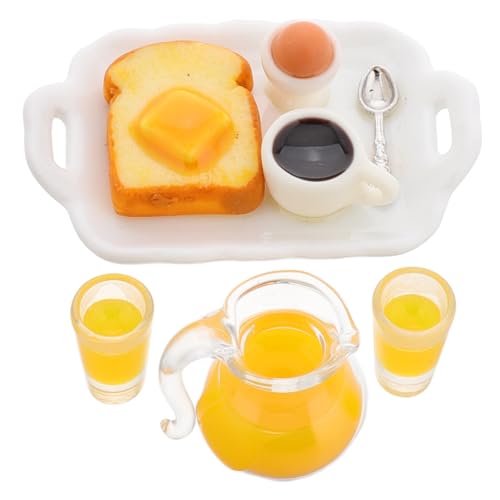 ibasenice Mini-obstteller Miniatur-kaffeetassen Puppenhaus-Miniatur-Lebensmittel Für Spielküchenszenen von ibasenice