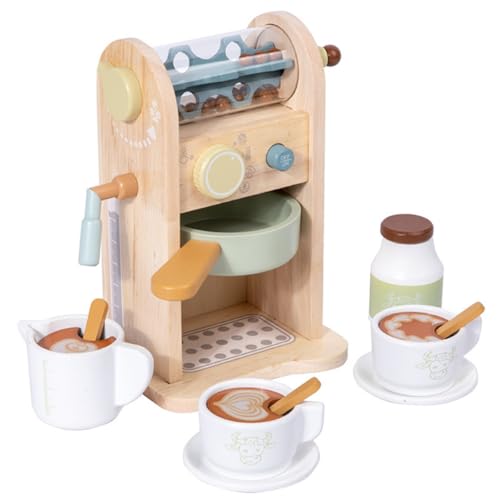 ibasenice 1 Satz Simuliertes Kaffeemaschinenspielzeug für kinderküche kaffemaschine Handgemachtes Holzspielzeug Kinderaccessoire Puppenhaus hölzern Beige ibasenice 1 Satz Simuliertes Kaffeemaschinenspielzeug für kinderküche kaffemaschine Handgemachtes Holzspielzeug Kinderaccessoire Puppenhaus hölzern Beige von ibasenice