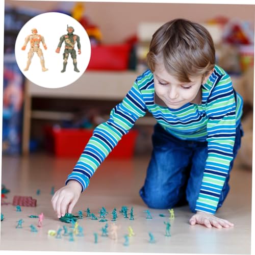 ibasenice Soldaten-Modell-Set – 200-teiliges Simulationsspielzeug – Lebensechte Soldaten – Nicht ibasenice Soldaten-Modell-Set – 200-teiliges Simulationsspielzeug – Lebensechte Soldaten – Nicht von ibasenice
