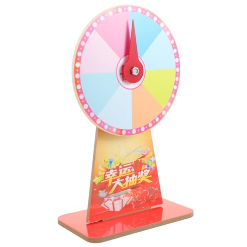 ibasenice 1 Satz Spiel Geheimnisvolles Rad Spinnen Rad für Preise für Partys für Events Sport und Unterhaltung Rouletterad aus Kunststoff PVC von ibasenice