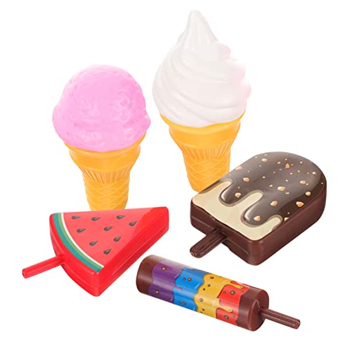 ibasenice 1 Satz Spielhaus-Set spielküche Kitchen Set for -Party- Set mockin tun so, als würden Dessert Essen für Kleinkinder vorgeben Plastik von ibasenice