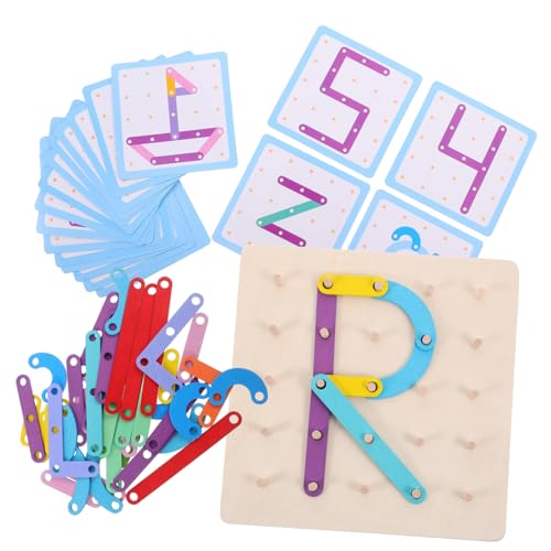 ibasenice 1 Satz Stecktafel Mit Zahlen Und Buchstaben Kleinkindpuzzles Aus Holz Geoboard Aus Holz Für Lehrtafel Geometrie Mathe Bildungsspielzeug Puzzle Kleinkind Hölzern ibasenice 1 Satz Stecktafel Mit Zahlen Und Buchstaben Kleinkindpuzzles Aus Holz Geoboard Aus Holz Für Lehrtafel Geometrie Mathe Bildungsspielzeug Puzzle Kleinkind Hölzern von ibasenice