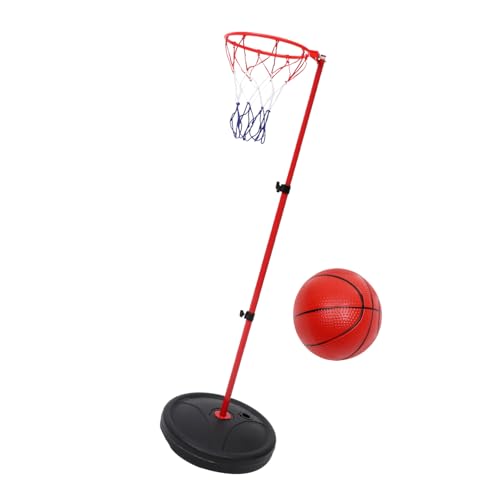 ibasenice 1 Satz Strandspiel Pool-Basketball Mini-basketballspiel Basketball Im Freien Spiel Basketball Party-Basketball-zubehör Basketball Im Schwimmbad Basketballkorb Plastik Rot von ibasenice