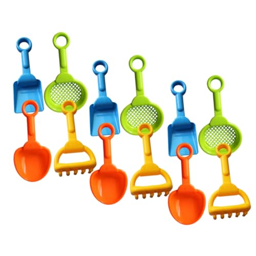 ibasenice 1 Satz Strandspielzeug Teiliges mit Schaufeln Rake und Sandsieb Sicheres und Leichtes Plastikspielzeug für Kleinkinder zum Buddeln und Am Strand Zufällige Farbe ibasenice 1 Satz Strandspielzeug Teiliges mit Schaufeln Rake und Sandsieb Sicheres und Leichtes Plastikspielzeug für Kleinkinder zum Buddeln und Am Strand Zufällige Farbe von ibasenice