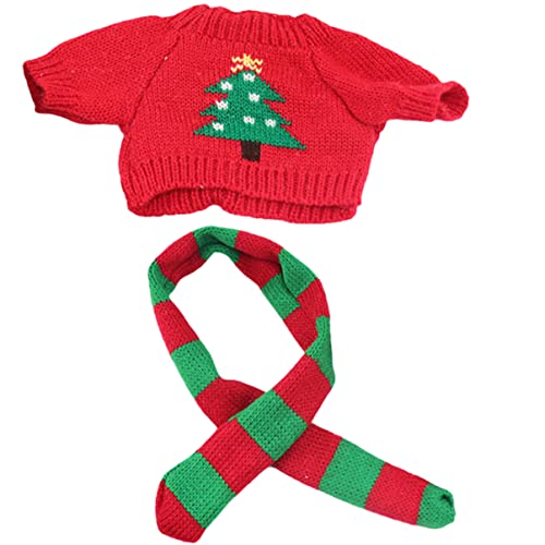 ibasenice 1 Satz Strapazierfähigem Puppen Schal und Mini Pullover für Puppen Dekorative Kleidung für im Herbst Winter Muster Zufällig ibasenice 1 Satz Strapazierfähigem Puppen Schal und Mini Pullover für Puppen Dekorative Kleidung für im Herbst Winter Muster Zufällig von ibasenice