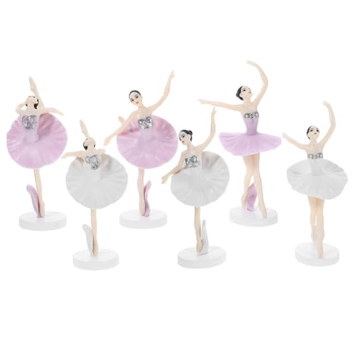 ibasenice 1 Satz Tanz Ballett Mädchen Ballerina-kuchendekorationen Balletttänzerin Kuchendeckel Birthday Cake Decoration Cake Decorating Set Dekoration Für Kuchen Kuchenverzierung 6 Stücke ibasenice 1 Satz Tanz Ballett Mädchen Ballerina-kuchendekorationen Balletttänzerin Kuchendeckel Birthday Cake Decoration Cake Decorating Set Dekoration Für Kuchen Kuchenverzierung 6 Stücke von ibasenice