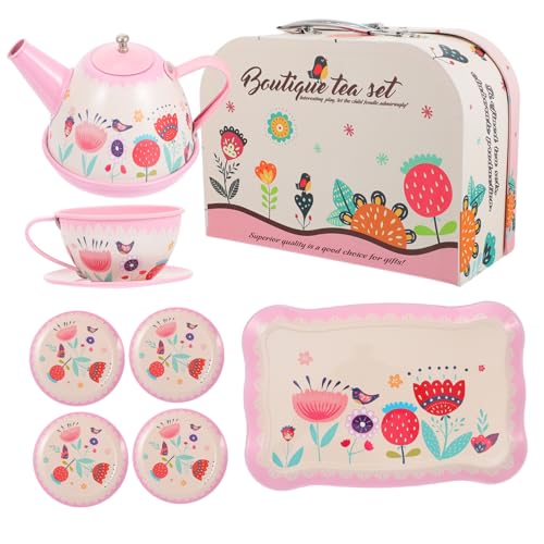 ibasenice 1 Satz -Teeservice Tu so, als würdest du Teezeit für kleine Mädchen küchenspielzeug für Kitchen Toys for Karton Rosa ibasenice 1 Satz -Teeservice Tu so, als würdest du Teezeit für kleine Mädchen küchenspielzeug für Kitchen Toys for Karton Rosa von ibasenice
