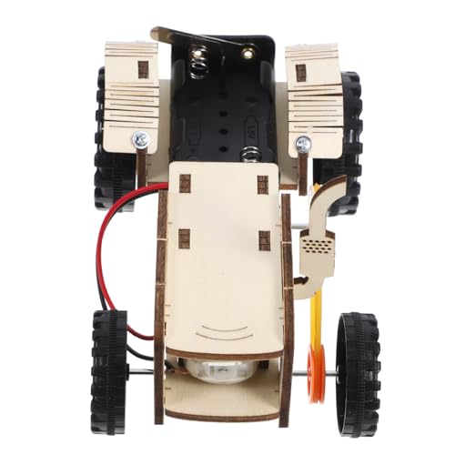 ibasenice Elektrischer Traktor Spielzeug Wissenschaftsbausatz Jungen Und Mädchen Spielzeug Traktormodell von ibasenice