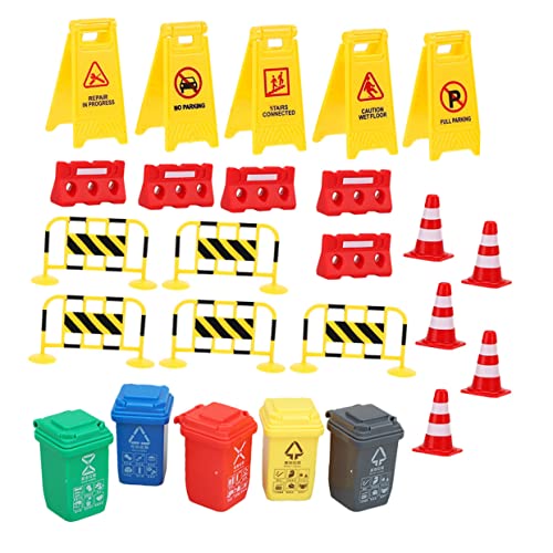 ibasenice 1 Satz Transportspielzeugmodell straßenschilder Verkehrsspielzeug Leitkegel Verkehrszeichen für Mini Simulation Straßensperre Verkehrszeichenmodelle ibasenice 1 Satz Transportspielzeugmodell straßenschilder Verkehrsspielzeug Leitkegel Verkehrszeichen für Mini Simulation Straßensperre Verkehrszeichenmodelle von ibasenice