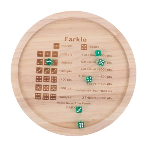 ibasenice Würfeltablett Aus Holz für Brettspiel Würfelspiel Spielset Familienwürfelspiel En-würfeltablett Holzwürfel Würfel ibasenice Würfeltablett Aus Holz für Brettspiel Würfelspiel Spielset Familienwürfelspiel En-würfeltablett Holzwürfel Würfel von ibasenice