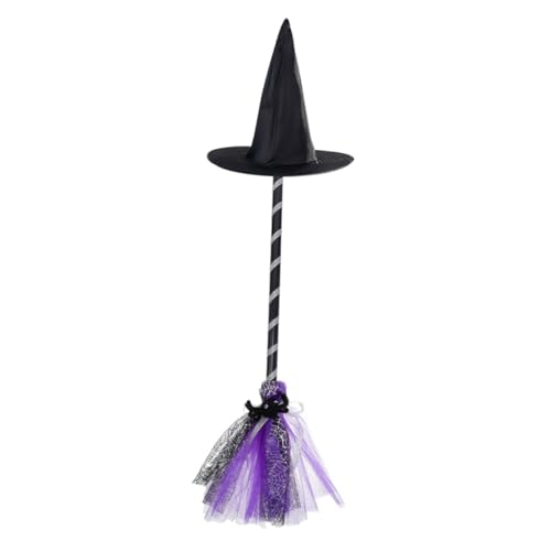 ibasenice 1 Satz Zauberhut Besen Fliegender Hexen-Halloween-Dekorbesen Hexenbesenstiel Cool Halloween Dekoration Halloween-Dekoration Halloween-Cosplay-Requisiten Zaubererkappen Gittergewebe ibasenice 1 Satz Zauberhut Besen Fliegender Hexen-Halloween-Dekorbesen Hexenbesenstiel Cool Halloween Dekoration Halloween-Dekoration Halloween-Cosplay-Requisiten Zaubererkappen Gittergewebe von ibasenice