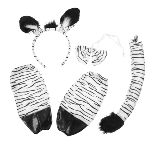 ibasenice 1 Satz Zebrakostüm Dschungeltier-Cosplay-Outfit Zebra-Kostüm Tiere Fasching verkleidung faschingskostum Zoo-Party Tierpartydekorationen Zebra Cosplay Stirnband Stoff ibasenice 1 Satz Zebrakostüm Dschungeltier-Cosplay-Outfit Zebra-Kostüm Tiere Fasching verkleidung faschingskostum Zoo-Party Tierpartydekorationen Zebra Cosplay Stirnband Stoff von ibasenice