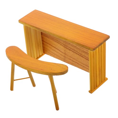 ibasenice 1 Satz Zubehör Für Puppenhäuser Puppenhaus-beistelltisch Modell Puppenstubentisch Kleines Hauszubehör Winziger Stuhl Winzige Möbel Puppenhaus-küchentisch Holz Light Brown ibasenice 1 Satz Zubehör Für Puppenhäuser Puppenhaus-beistelltisch Modell Puppenstubentisch Kleines Hauszubehör Winziger Stuhl Winzige Möbel Puppenhaus-küchentisch Holz Light Brown von ibasenice