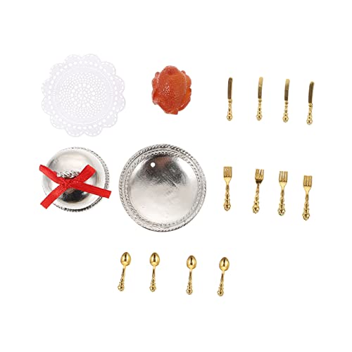 ibasenice Komplettes Küchenmodellzubehör – 1 Set Mini-Truthahn-kochspielzeug – Pädagogisches Simulationsspielzeug-Set – Sicher Für Kleinkinder von ibasenice