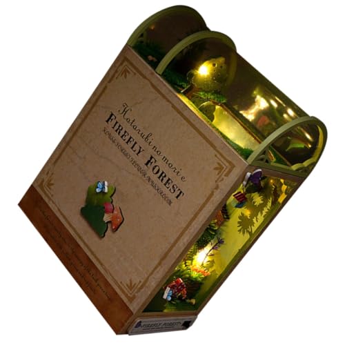 ibasenice 1 Satz holzpuzzle holzsteckpuzzel handgemachtes Handgefertigtes DIY-Holzmodell deko Trinken kleines selber Machen Zusammenbau eines Holzhausmodells hölzern Weiß von ibasenice