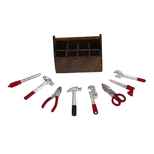 ibasenice 1 Satz kleine Werkzeugkiste Bausatz Zu Mini-Puppen Miniaturen -Rasenmäher Winziges Hausdekor Mini-Hausreparaturwerkzeug Mini- -Tool-Kit Miniatursachen Legierung Coffee ibasenice 1 Satz kleine Werkzeugkiste Bausatz Zu Mini-Puppen Miniaturen -Rasenmäher Winziges Hausdekor Mini-Hausreparaturwerkzeug Mini- -Tool-Kit Miniatursachen Legierung Coffee von ibasenice