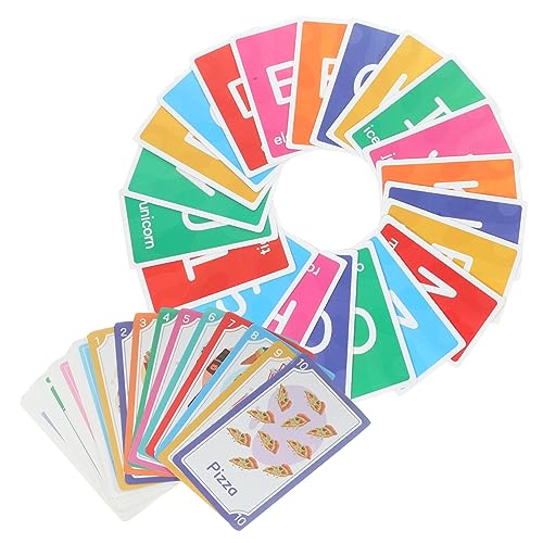 ibasenice 1 Satz lernkarten kindergeburtstags mitgebsel karteikarten englisch -Lernkarten Lernkarten-Set Lernspielzeug Lernspiele für den Kindergarten Spielkarten Papier von ibasenice