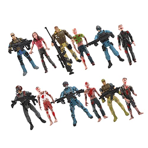 ibasenice 1 Satz militärisches Zubehör Spielzeugsoldaten-Actionfiguren Mini-Soldaten-Figuren Menschen Figuren Zombie zombib Soldat der Spezialeinheiten aus Kunststoff Soldatenfiguren Plastik ibasenice 1 Satz militärisches Zubehör Spielzeugsoldaten-Actionfiguren Mini-Soldaten-Figuren Menschen Figuren Zombie zombib Soldat der Spezialeinheiten aus Kunststoff Soldatenfiguren Plastik von ibasenice
