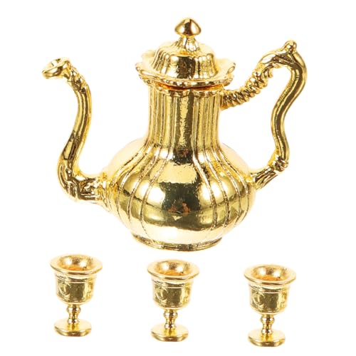 ibasenice Miniatur- Und Tasse Aus Metall Set Für Puppenhaus Rollenspiel-Spielzeug Für Mini-szenen-Dekoration ibasenice Miniatur- Und Tasse Aus Metall Set Für Puppenhaus Rollenspiel-Spielzeug Für Mini-szenen-Dekoration von ibasenice