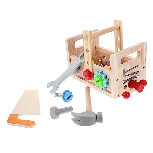 ibasenice 1 Satz werkzeugbank werkzeugset Educational Toys Handwerkszeug werkzeugkoffer Kinderspielzeug Kindergeschenk Lernwerkzeug hölzern ibasenice 1 Satz werkzeugbank werkzeugset Educational Toys Handwerkszeug werkzeugkoffer Kinderspielzeug Kindergeschenk Lernwerkzeug hölzern von ibasenice