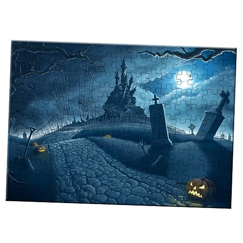 ibasenice 1 Schachtel Halloween Puzzlespielzeug für Lernspielzeug mit Intelligenter Puzzle Funktion Fördert Kognitive Fähigkeiten und Kreative Fertigkeiten für Halloween Feiern und ibasenice 1 Schachtel Halloween Puzzlespielzeug für Lernspielzeug mit Intelligenter Puzzle Funktion Fördert Kognitive Fähigkeiten und Kreative Fertigkeiten für Halloween Feiern und von ibasenice