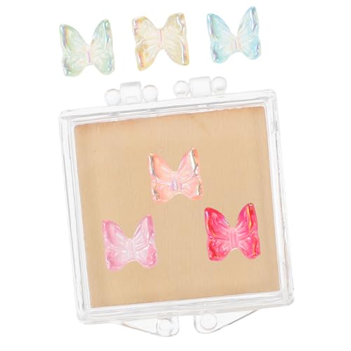 ibasenice 1 Schachtel Mini-Probenbox winzig süß Schmetterling Feengarten Zubehör Ente Puppe Miniatursachen polsterung Miniatures Wanddekoration Landscape Decor Mini-Sachen Plastik ibasenice 1 Schachtel Mini-Probenbox winzig süß Schmetterling Feengarten Zubehör Ente Puppe Miniatursachen polsterung Miniatures Wanddekoration Landscape Decor Mini-Sachen Plastik von ibasenice