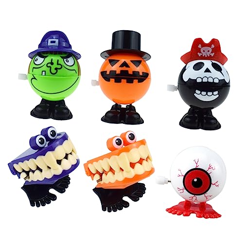 ibasenice 1 Set 6 Stück Hüpfspielzeug Halloween Kinderspielzeug Halloween Kindergeschenke Kleinkind Kleinkind von ibasenice