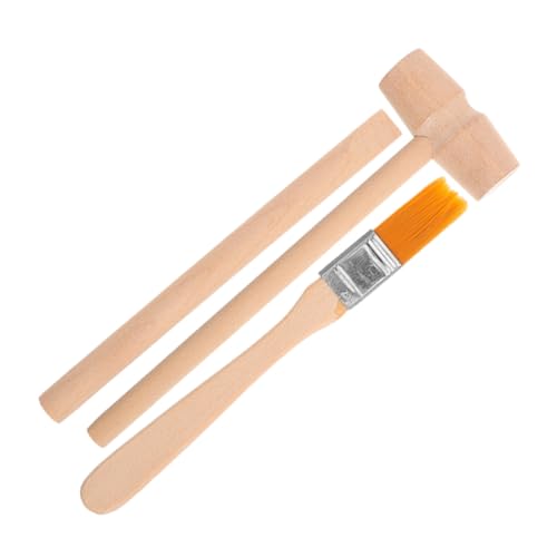 ibasenice 1 Set Archäologische Werkzeuge Meißel Schnitzen Wissenschafts Kit Ausgrabungs Kits Für Bohrer Holzschnitzerei Schnitzhämmer Entdeckungshammer Hammer Werkzeug Anfänger Holz Beige von ibasenice