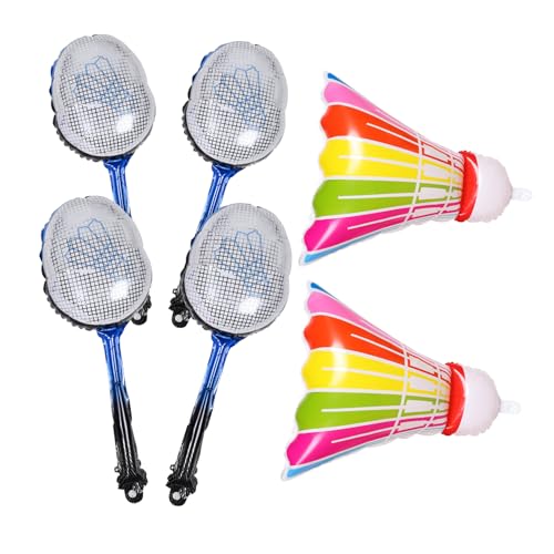 ibasenice 1 Set Aufblasbare Badminton Sportbälle Geburtstagsballons Dekorationen Badmintonschläger Ballon Leichte Badminton Geburtstagsparty Dekoration Aluminiumballons Aluminiumfolie ibasenice 1 Set Aufblasbare Badminton Sportbälle Geburtstagsballons Dekorationen Badmintonschläger Ballon Leichte Badminton Geburtstagsparty Dekoration Aluminiumballons Aluminiumfolie von ibasenice
