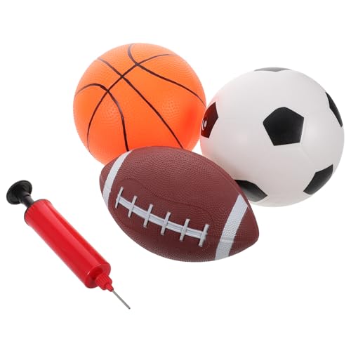ibasenice 3er-Pack Aufblasbares Sportset Aus Weichem Gummi Für Kleinkinder Für Jungen Und Mädchen Mit Pumpe Hüpfburg Spielset Für Jungen Und Mädchen Sicheres Spielmaterial Aus PVC ibasenice 3er-Pack Aufblasbares Sportset Aus Weichem Gummi Für Kleinkinder Für Jungen Und Mädchen Mit Pumpe Hüpfburg Spielset Für Jungen Und Mädchen Sicheres Spielmaterial Aus PVC von ibasenice