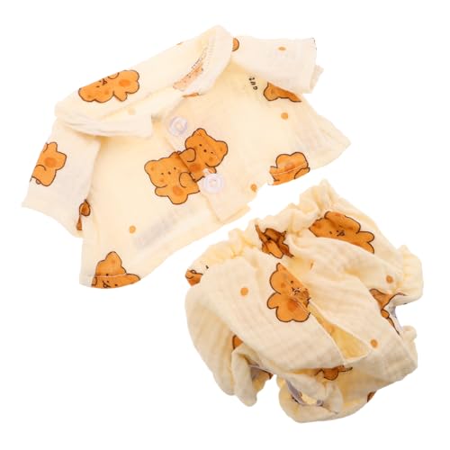 ibasenice 1 Set Bärenkleidung: Kuscheltierkleidung – Stellen Sie Ihre Eigenen Bären-Outfits – Niedliche Plüschpuppen-Outfits Und Accessoires Für Puppen Und Kuscheltiere von ibasenice