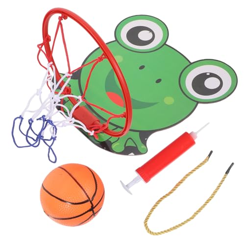 ibasenice Frosch-basketballkorb – Kinder-basketballkorb-Set Zum Spielen Im Innenbereich – Spielzeug-basketballkorb Für Jungen Und Mädchen ibasenice Frosch-basketballkorb – Kinder-basketballkorb-Set Zum Spielen Im Innenbereich – Spielzeug-basketballkorb Für Jungen Und Mädchen von ibasenice