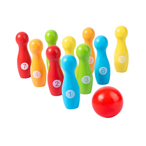 ibasenice 1 Set Bowling Outdoor draußen Geburtstags für Indoor- Indoor-Outdoor-Spiele Sportspielzeug für hölzern Colorful ibasenice 1 Set Bowling Outdoor draußen Geburtstags für Indoor- Indoor-Outdoor-Spiele Sportspielzeug für hölzern Colorful von ibasenice
