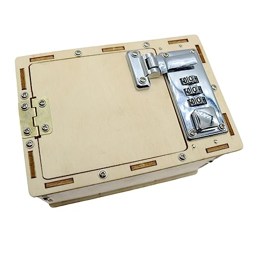 ibasenice 1 Set-Box Mechanisches Schließfach Holzkiste Material Zum Selbermachen Von Schließfächern Passworthüllen Aus Holz DIY-Passwort-Fall Passwortkoffer Aus Holz Hölzern ibasenice 1 Set-Box Mechanisches Schließfach Holzkiste Material Zum Selbermachen Von Schließfächern Passworthüllen Aus Holz DIY-Passwort-Fall Passwortkoffer Aus Holz Hölzern von ibasenice