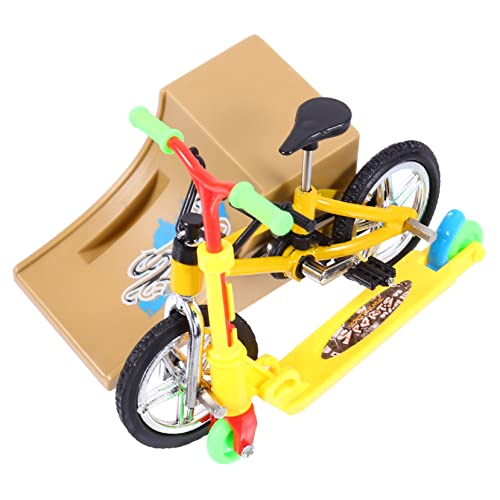 ibasenice 1 Set Fingerbike Stressabbau Sportspielzeug Roller Mini Tragbares Fingerspielzeug Fingerspitzen Bewegungsspielzeug Fingerspitzen Sportspielzeug Lernspielzeug von ibasenice