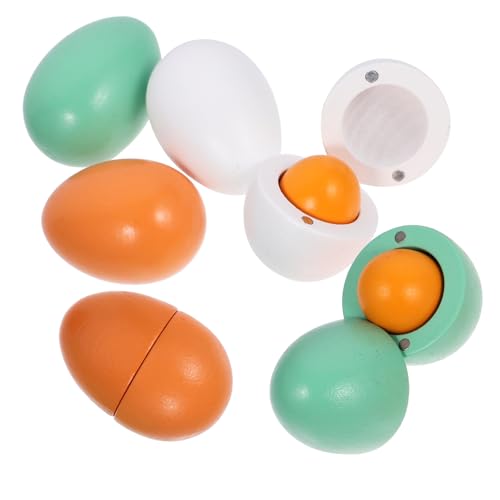 ibasenice 1 Set Für Küche Pretend Schneiden Schneiden Küche Holz Ei Ei Eukalyptus ibasenice 1 Set Für Küche Pretend Schneiden Schneiden Küche Holz Ei Ei Eukalyptus von ibasenice