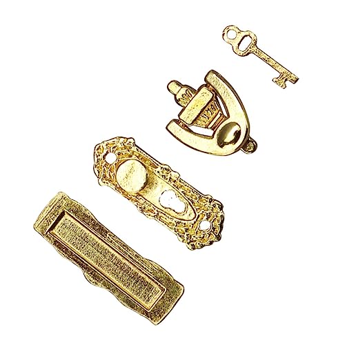 ibasenice Miniatur-Hardware-Set Für Puppenhäuser Im Maßstab 112 – Türgriff Schlüsselschloss Und Dekorative Elemente Perfekt Für Lernspielzeug ibasenice Miniatur-Hardware-Set Für Puppenhäuser Im Maßstab 112 – Türgriff Schlüsselschloss Und Dekorative Elemente Perfekt Für Lernspielzeug von ibasenice