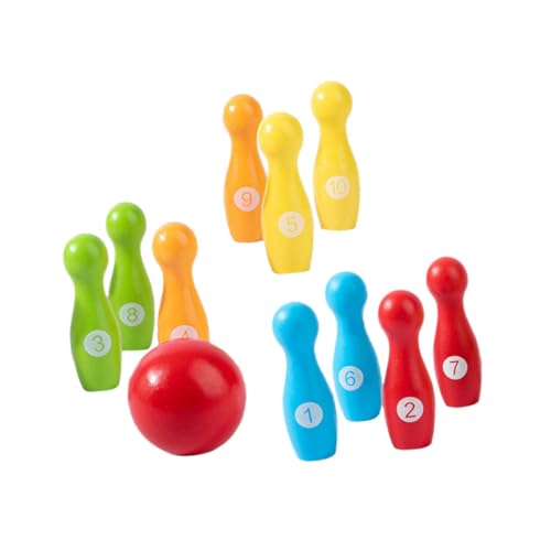 ibasenice Interaktives Spielzeug Für Jungen Und Mädchen Pädagogisches Bowling-Set Aus Holz Mit Zahlen Für Kleinkinder Jungen Und Mädchen ibasenice Interaktives Spielzeug Für Jungen Und Mädchen Pädagogisches Bowling-Set Aus Holz Mit Zahlen Für Kleinkinder Jungen Und Mädchen von ibasenice
