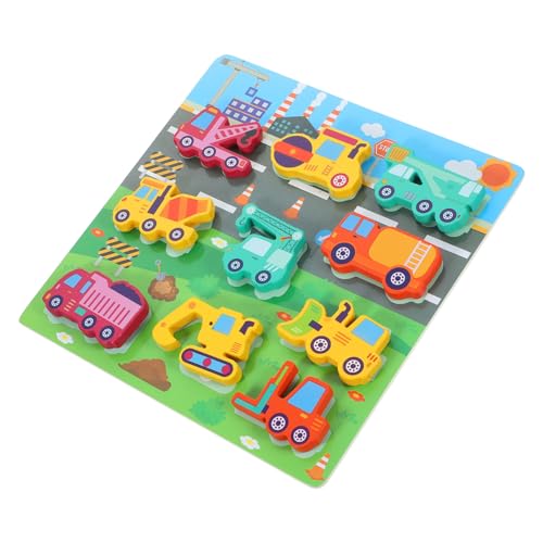 ibasenice Holz-steckpuzzle-Set – Lernspielzeug Für Kleinkinder 1–3 Jahre Alt Kinder-puzzlespielzeug Früherziehung Hand-Auge-koordinationsspielzeug ibasenice Holz-steckpuzzle-Set – Lernspielzeug Für Kleinkinder 1–3 Jahre Alt Kinder-puzzlespielzeug Früherziehung Hand-Auge-koordinationsspielzeug von ibasenice