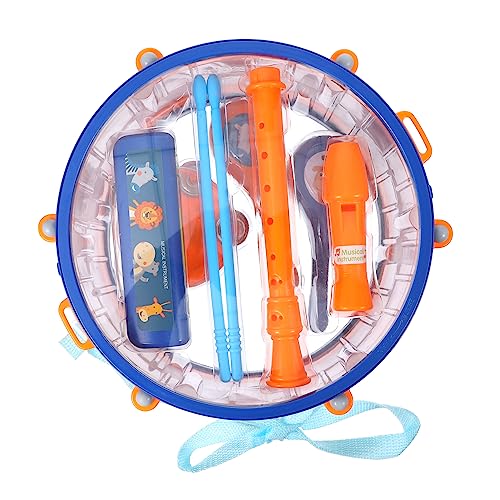 ibasenice 1 Set Jazztrommel Kleinkindspielzeug Kleinkind Musikinstrument Musikspielzeug Lernspielzeug Lernspielzeug Musikspielzeug Kinderspielzeug Aus Kunststoff von ibasenice