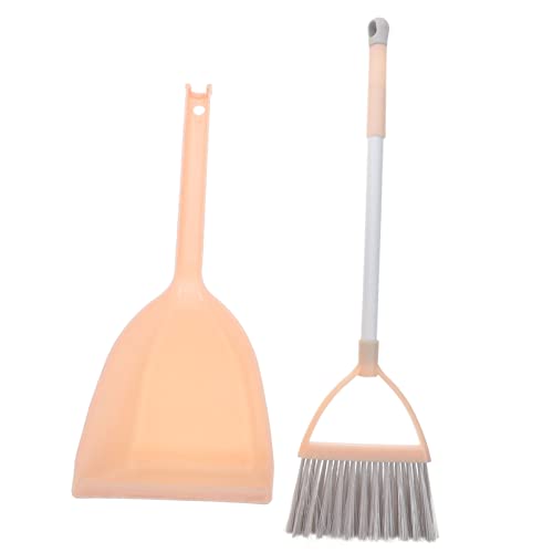 ibasenice 1 Set Kinderbesen Und Kehrschaufel Kinderanzüge Für Jungen Mini Besen Requisite Besen Mini Kehrschaufel Heimbesen Haushaltswerkzeug Requisite Orangefarbener Kunststoff von ibasenice