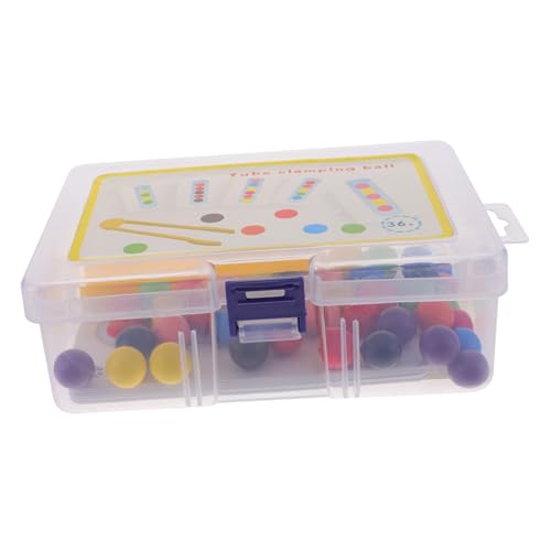 ibasenice 1 Set Lernspielzeug Für Kleinkinder Zur Der Feinmotorik Mit Bunten Perlen Und Zangen Farben Erkennen Hand Eye Koordination Und Interaktives Für Jungen Und ädchen ibasenice 1 Set Lernspielzeug Für Kleinkinder Zur Der Feinmotorik Mit Bunten Perlen Und Zangen Farben Erkennen Hand Eye Koordination Und Interaktives Für Jungen Und ädchen von ibasenice