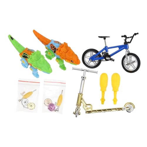 ibasenice Sehr Detailliertes Fingerspielzeug Mini-Spielzeug Simulation Finger-Scooter-Modell Dinosaurier-Thema Für Jungen Und Mädchen von ibasenice
