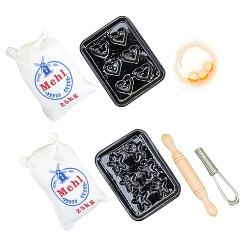 ibasenice 1 Set Mini Hausschmuck Mini Eierschläger Kleine Häuser Kleines Kleine Häuser Küchengeschirr Spielzubehör Miniatur Szenen Mini Spielküche Aus Holz von ibasenice