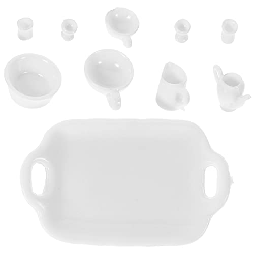 ibasenice 1 Set Mini Küchenutensilien Zubehör Für Mädchen Kleine Hausornamente Für Mädchenspielzeug Mini Winzige Häuser Kleines Mini Küchengeschirr Weißer Kunststoff ibasenice 1 Set Mini Küchenutensilien Zubehör Für Mädchen Kleine Hausornamente Für Mädchenspielzeug Mini Winzige Häuser Kleines Mini Küchengeschirr Weißer Kunststoff von ibasenice